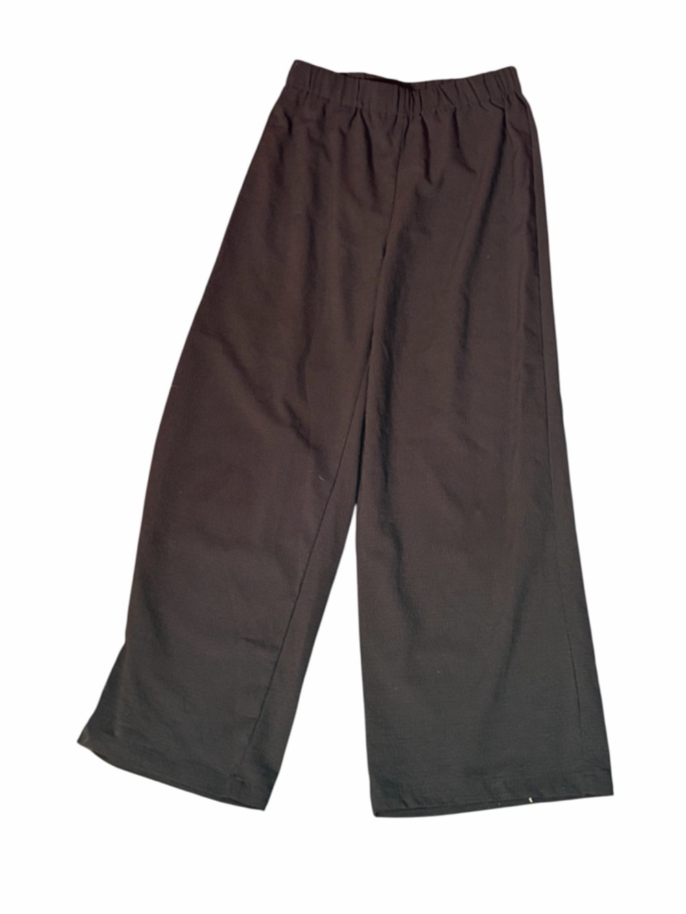SHEIN Black Wide Leg Pants Large Tall High Waisted Casual